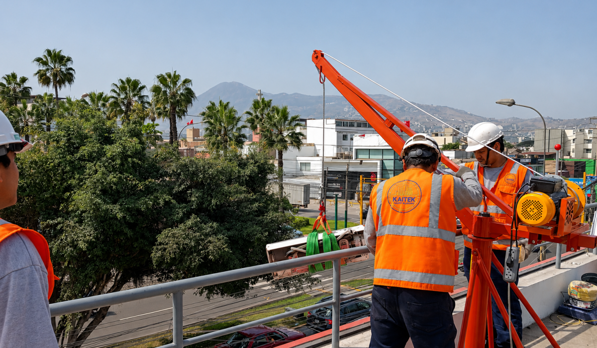 Montaje de Unidad Condensadora en Azotea Corporativa